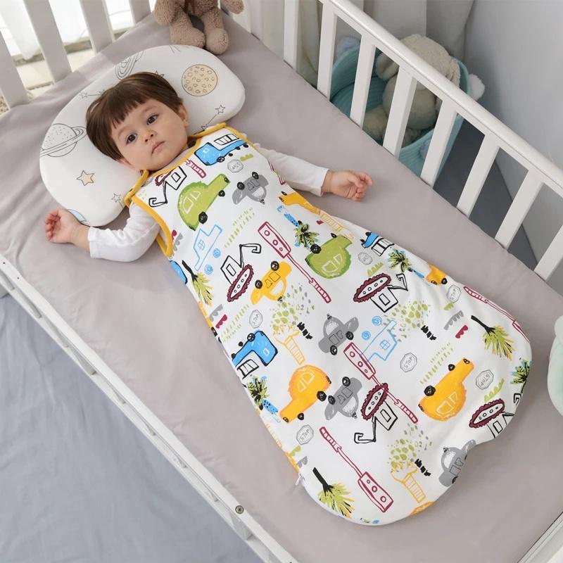 Cotton Túi Ngủ Trẻ Sơ Sinh Đầm Bọc Trẻ Em Bao Sleepbags Mùa Đông Ấm Áp Mềm Mại Ngủ Bao Cho Trẻ Em Bé Trai Bé Gái