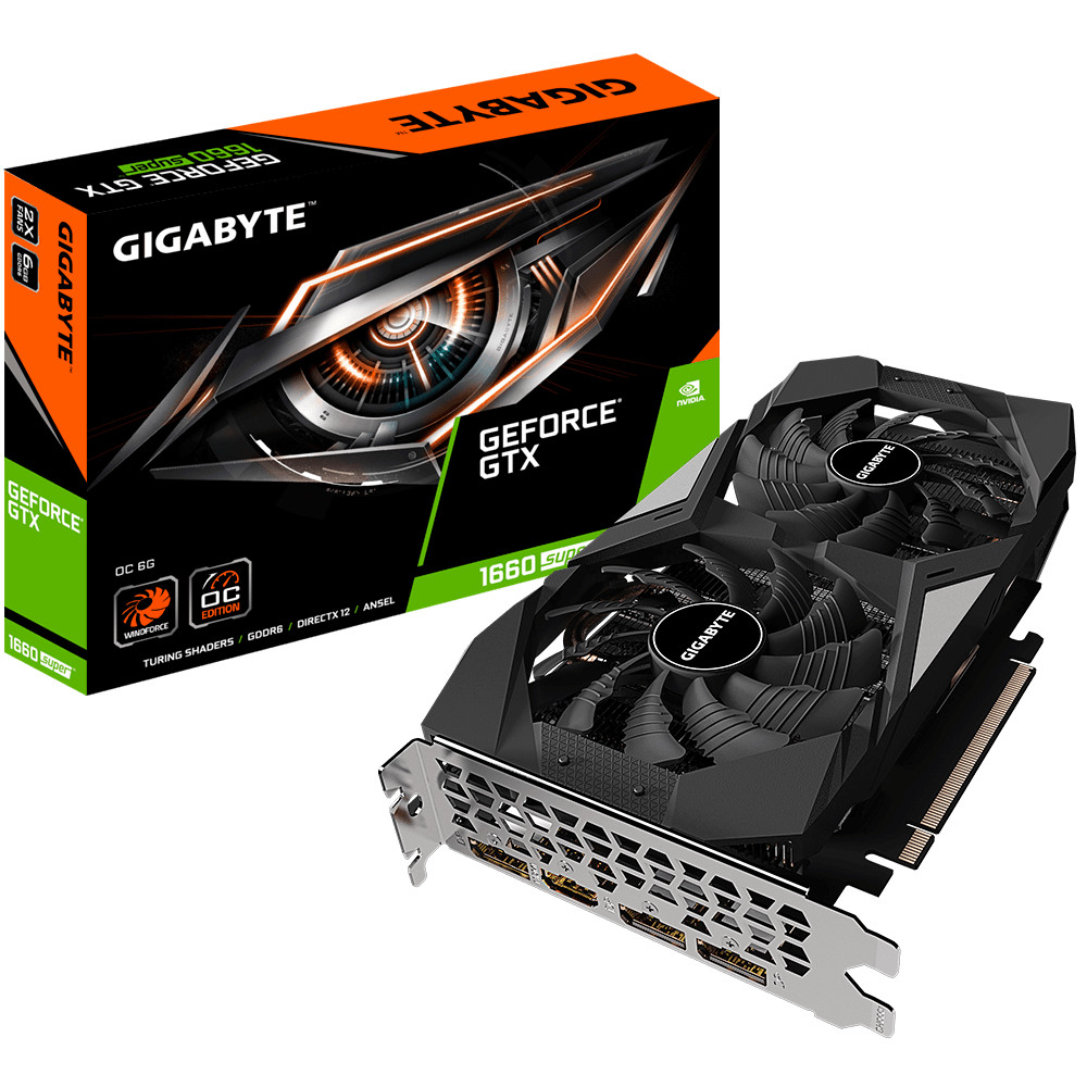 VGA Gigabyte GeForce GTX 1660 SUPER OC 6G - Hàng Chính Hãng