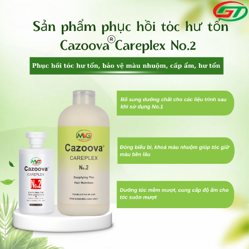Dầu xả phục hồi tóc hư tổn, dưỡng tóc nhuộm Cazoova Careplex No.2 300ML &amp; 700ML - Giúp tóc mềm mượt, khỏe mạnh