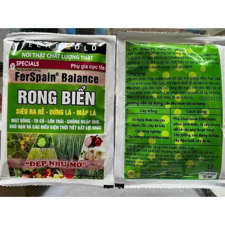 Phân bón rong biển dạng gói