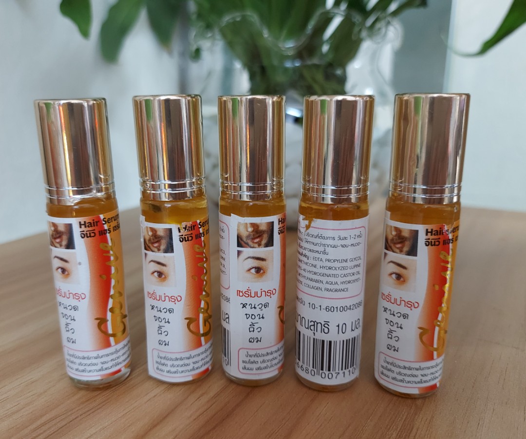 Serum kích mọc lông mi, chân mày, râu, ria mép, tóc Genive Thái Lan 10ml