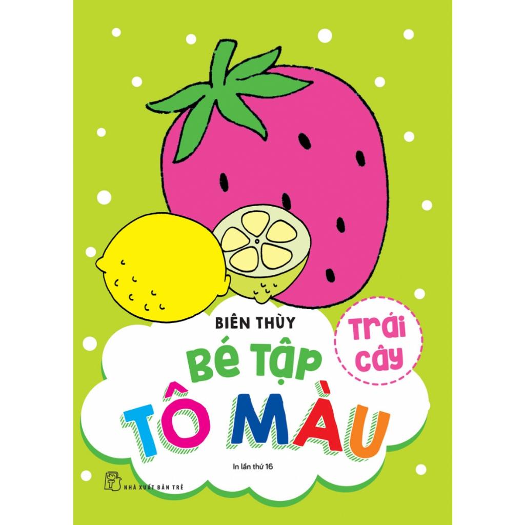 Bé Tập Tô Màu - Trái Cây  - Bản Quyền