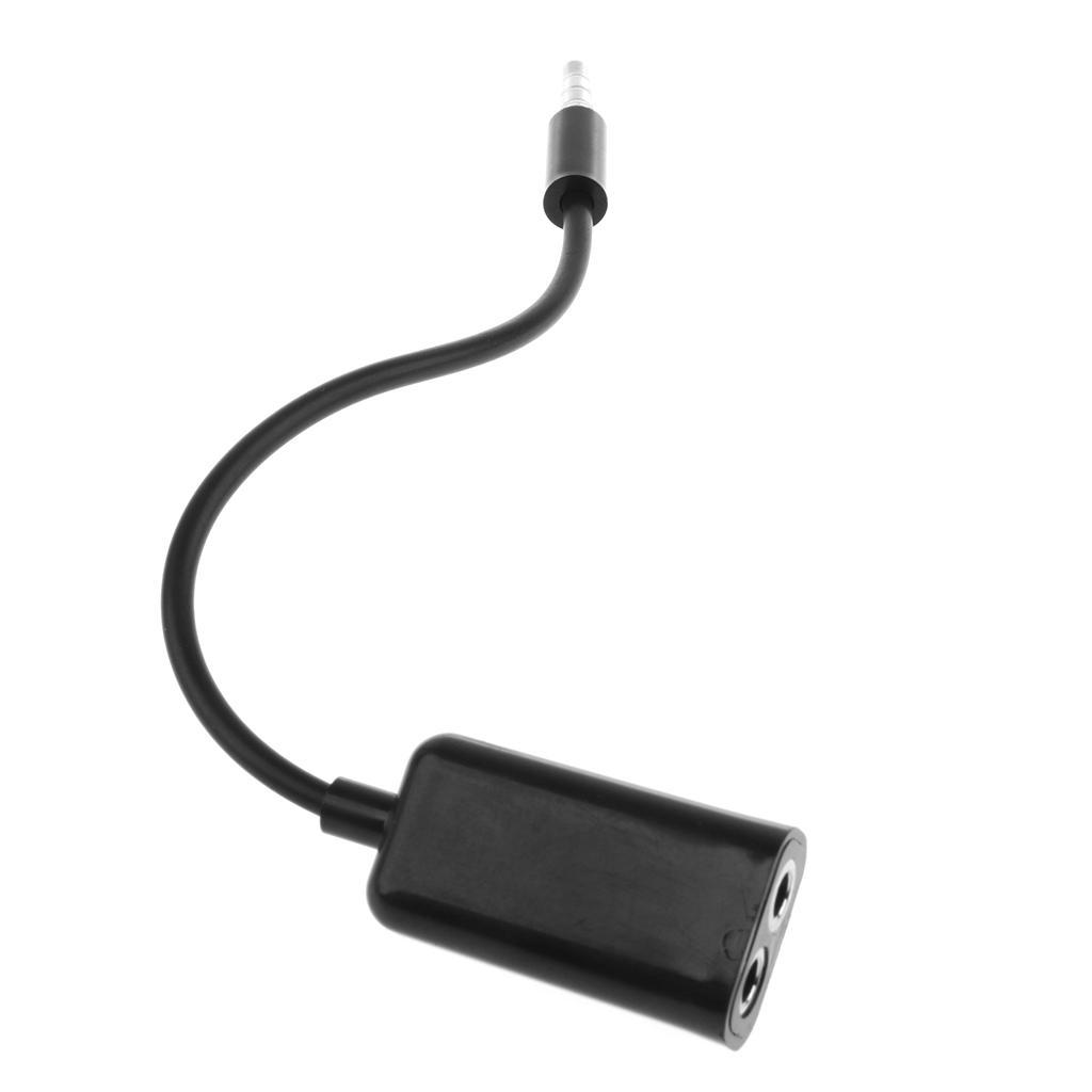 2pc 3.5mm Audio Splitter Adapter Stereo Audio Splitter Cable for Speaker and Headphone for Smartphone Tablets Laptops
