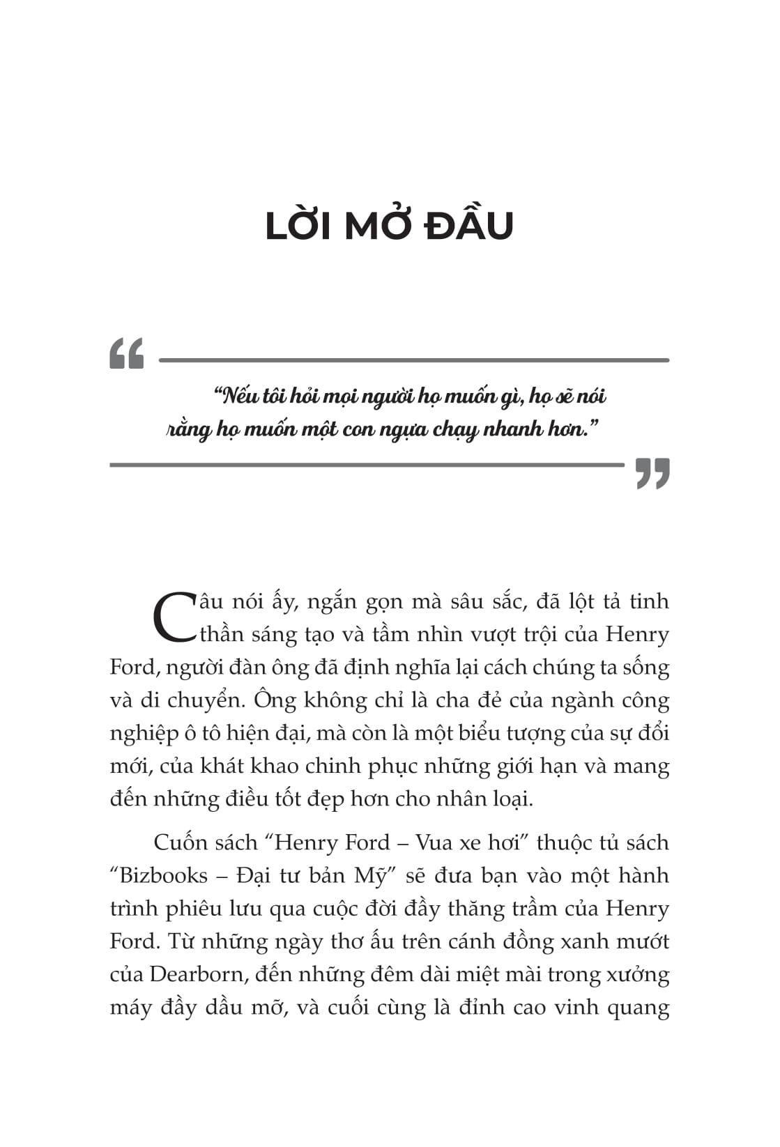 Sách - Đại Tư Bản Mỹ - Henry Ford - Vua Xe Hơi