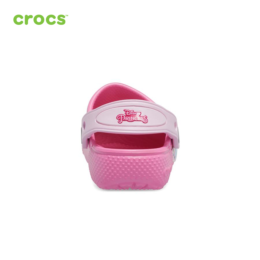 Giày lười trẻ em Crocs FW FunLab Clog K Disney Princess Pink Lemonde - 207080-669