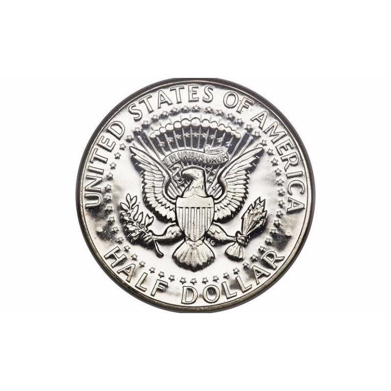 Đồng Xu Half Dollar Coin Bạc - Đồng Xu Ảo Thuật