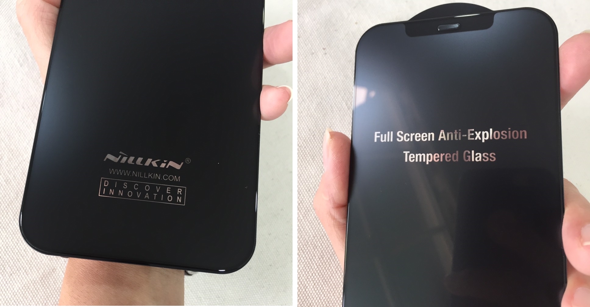 Kính full màn hinh chống vân tay cho iP 12 / 12 Pro /12 Promax Nillkin FogMirror - Hàng chính hãng