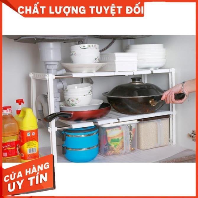 Kệ để đồ trong gầm bồn rửa kệ để bát kệ tiện lợi nhỏ gọn