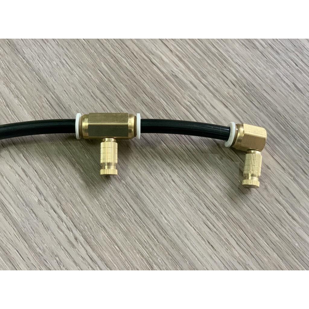 Bộ phun sương tưới lan, phun sương làm mát đủ phụ kiện