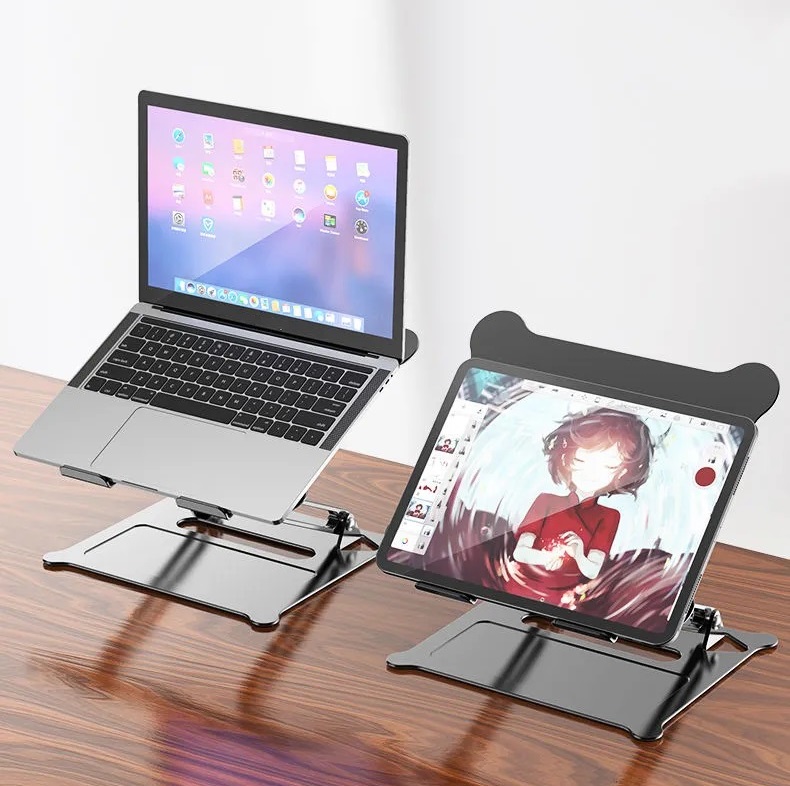 Giá đỡ nâng cao laptop stand bằng hợp kim nhôm Z12 cho laptop Macbook và máy tính bảng iPad