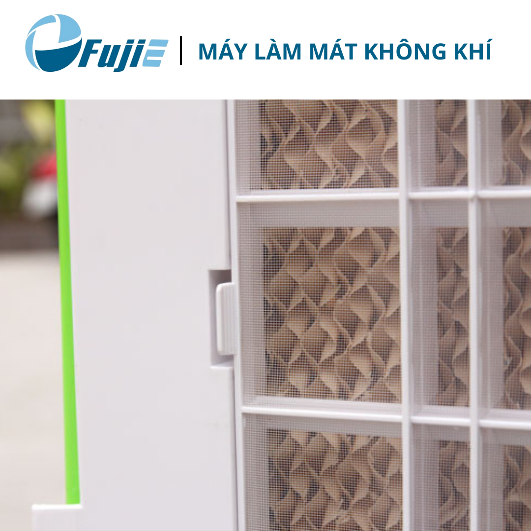 Máy làm mát không khí, quạt điều hòa FujiE AC_601, bình chứa 30 lít cho phòng 10-20m², khoảng cách gió 5 mét - Hàng chính hãng