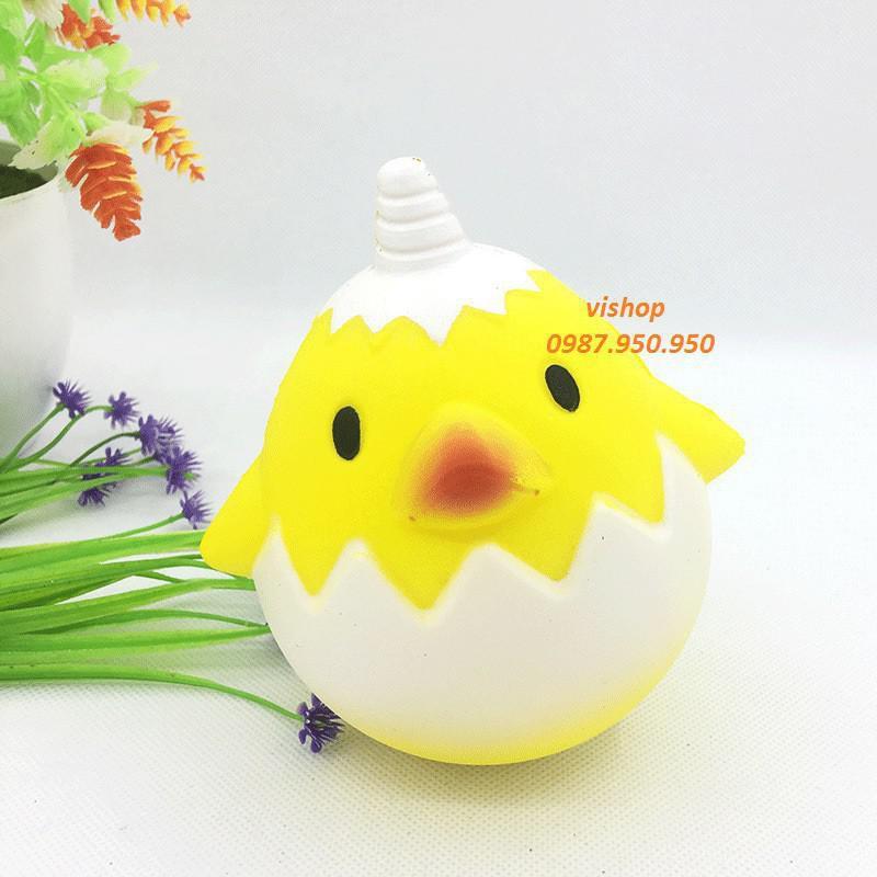 Bán squishy gà con trong trứng Siêu phải chăng