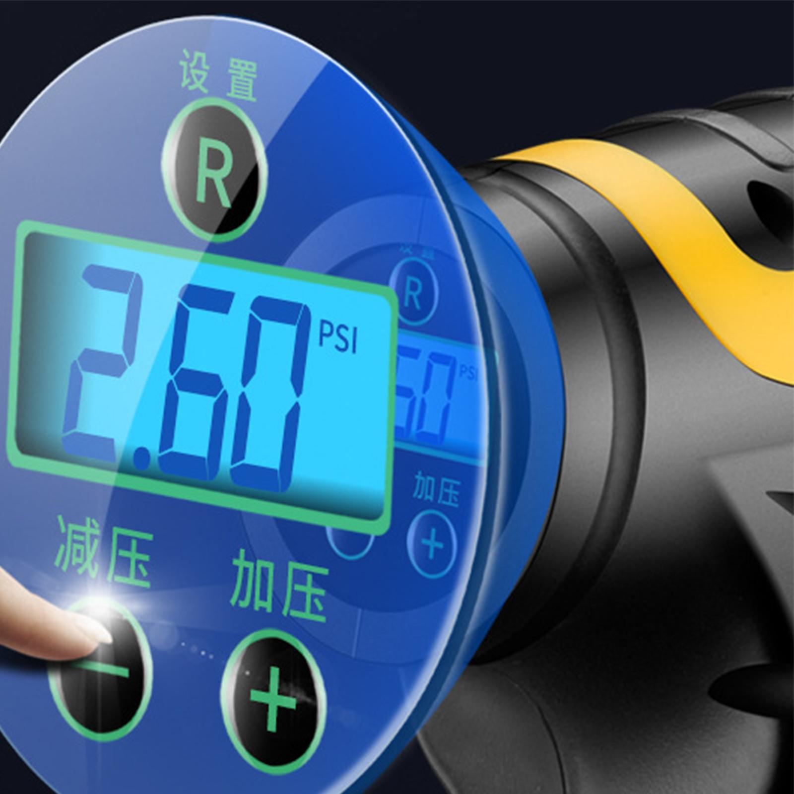 Auto Air Compressor Electric Handheld Tire Inflator Pump Fits for Vehicles Motorbikes