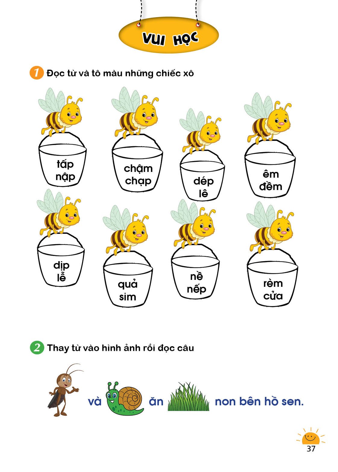 Cùng em luyện đọc lớp 1 Giúp em học tốt môn tiếng việt