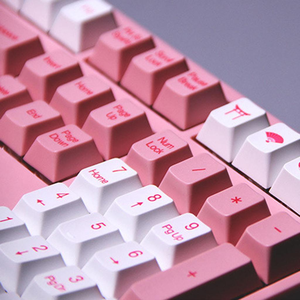 Double-shot Thick PBT Keycaps Profile Keycaps