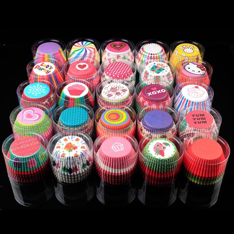Set 100 Khuôn Giấy Cupcake / Muffin