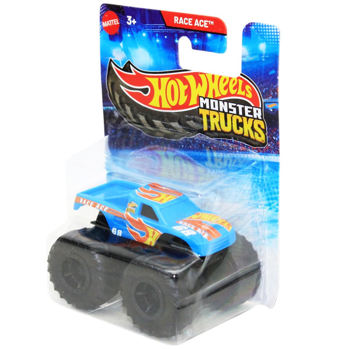 Đồ Chơi Mô Hình Siêu Xe Tải Quái Vật Monster Trucks Mini - Hot Wheels HFB96 - Race Ace