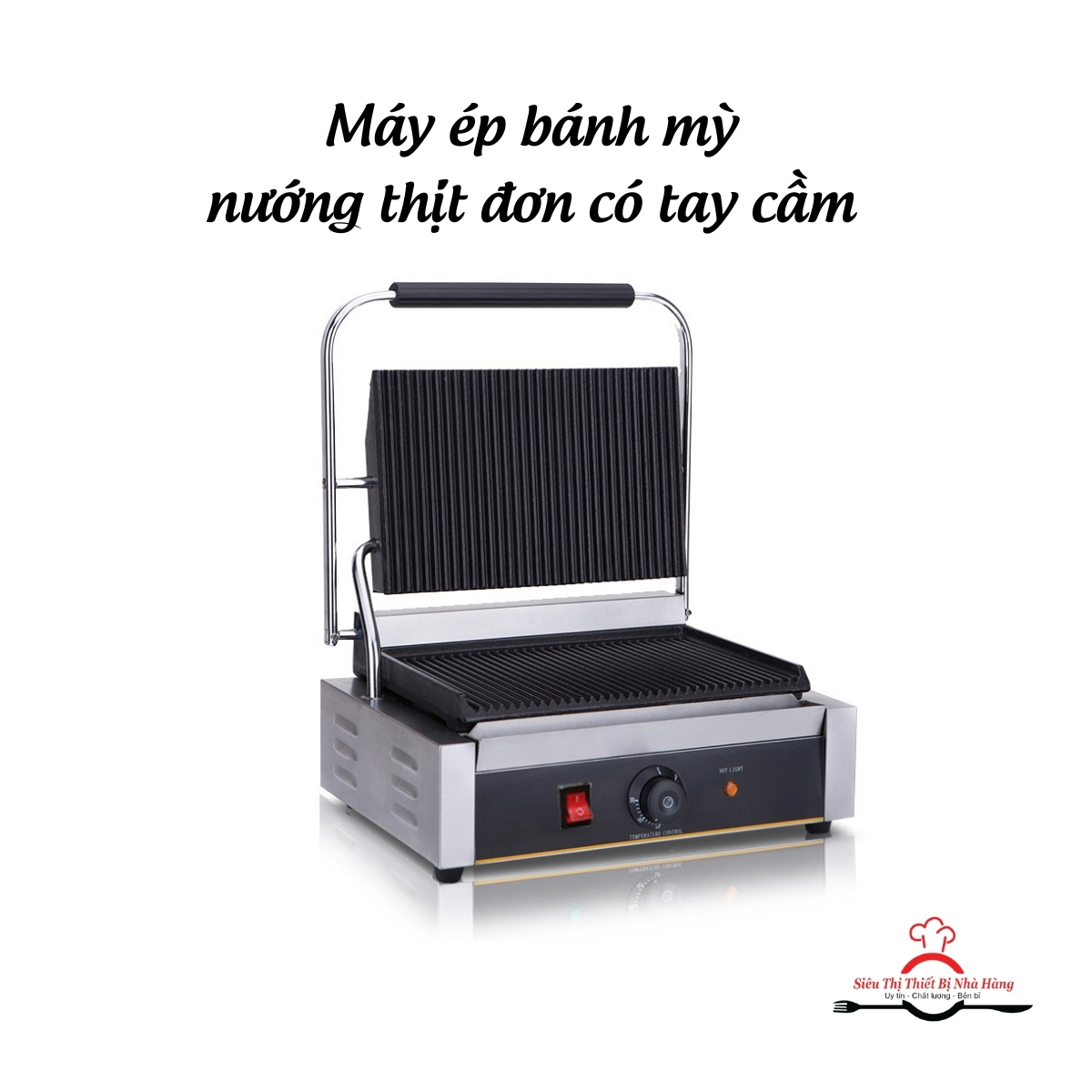 MÁY ÉP ĐA NĂNG ÉP BÁNH MỲ ĐƠN + NƯỚNG RÁN CHIÊN TRỨNG THỊT XÚC XÍCH 2 MẶT [BẢO HÀNH 12 THÁNG]