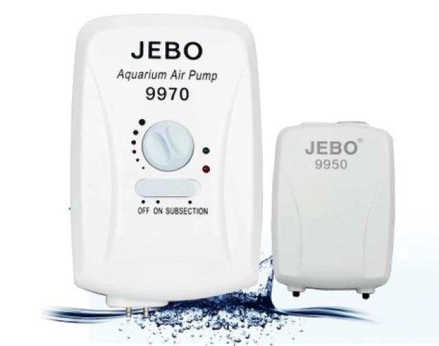 Sủi Oxy Bình Tích Điện JEBO 9970 CAO CẤP - Dùng Đc Khi Cúp Điện (Hàng Công Ty)