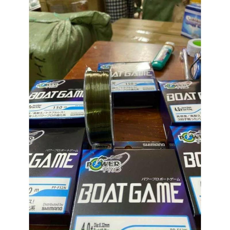 Cước câu cá Nhật shimano Boatgame dài 150m từ số 2 -10 siêu bền