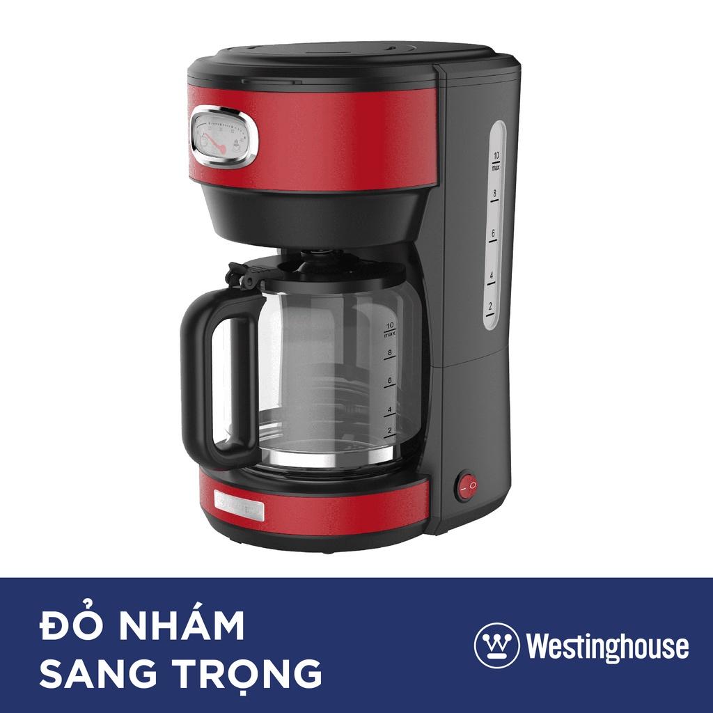 Máy Pha Cafe Westinghouse, Máy Pha Cà Phê, ?Dung Tích 1.25L, Công Suất 1000W, Nhập Mỹ, BH 12 Tháng