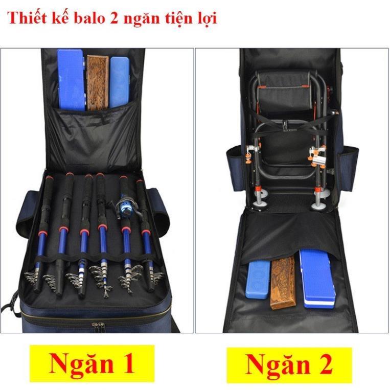 Túi Đựng Cần Và Phụ Kiện Balo Dung Tích Lớn Đựng Ghế Câu Đài Túi Đựng Rọng Câu Xinyunfeng Cao Cấp