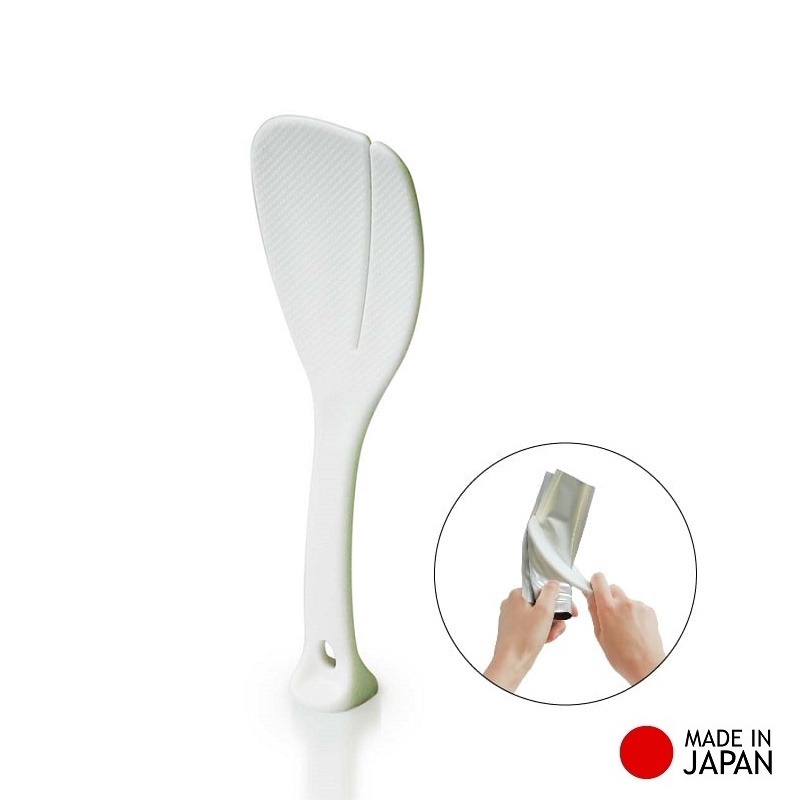 Muôi xới cơm chống dính tiện lợi Echo Metal - Made in Japan