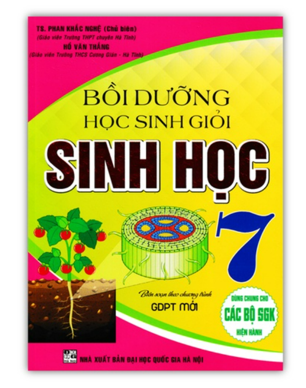 Sách - Bồi Dưỡng Học Sinh Giỏi Sinh Học 7 (Biên Soạn Theo Chương Trình GDPT Mới)