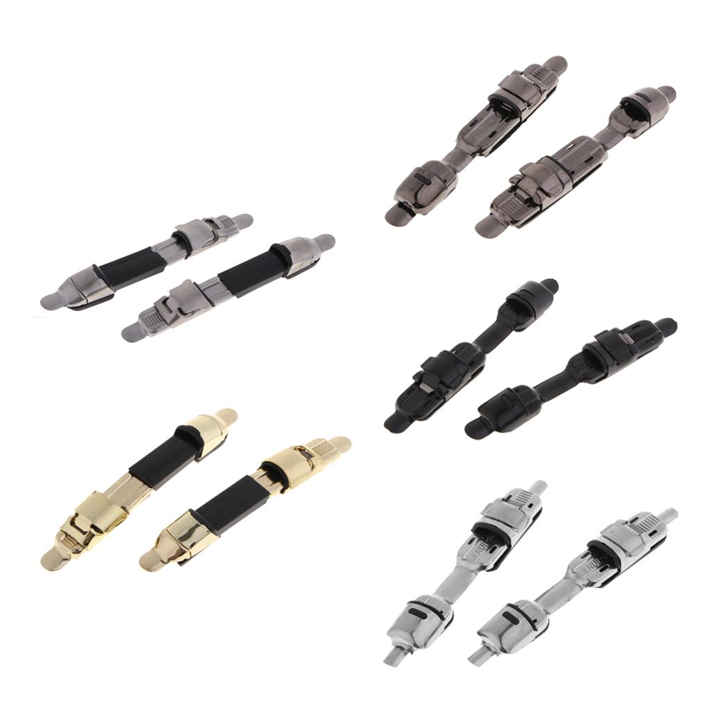 2pcs Metal Fishing Reel Seat Fishing Rod Clip Pole Fitted Deck DIY