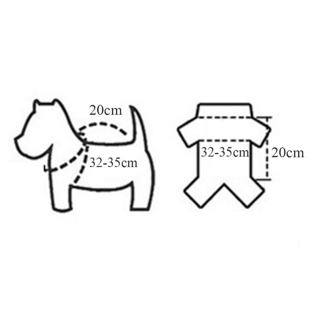 Transparent Dog Rain Coat Poncho Hooded Rain Jacket Hoodie Snowproof White L