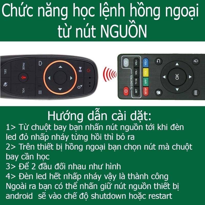 Hình ảnh Điều khiển chuột bay, tìm kiếm giọng nói cho Máy chiếu android, tivi box, android tivi