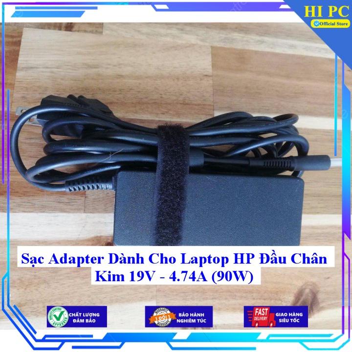 Sạc Adapter Dành Cho Laptop HP Đầu Chân Kim 19V - 4.74A (90W) - Kèm Dây nguồn - Hàng Nhập Khẩu