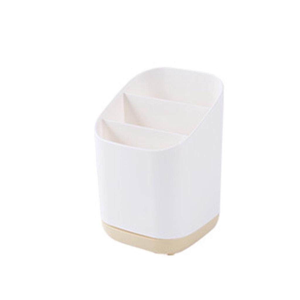 AA Tableware Utensil Storage Bin, Forks Knives Spoons Chopsticks Drain Organizer Rack Box for Kitchen