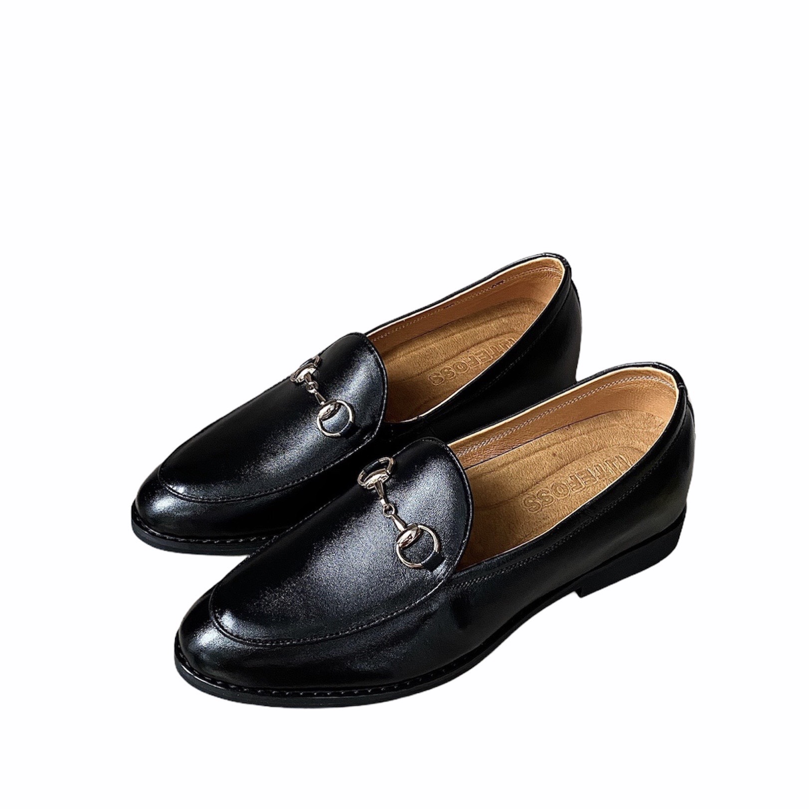 Giày Loafer nam Giày lười nam tăng chiều cao da bò thật HT511TC Size 38 - 43