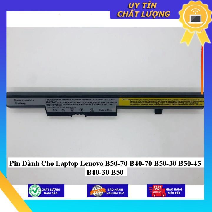 Pin dùng cho Laptop Lenovo B50-70 B40-70 B50-30 B50-45 B40-30 B50 - Hàng Nhập Khẩu New Seal