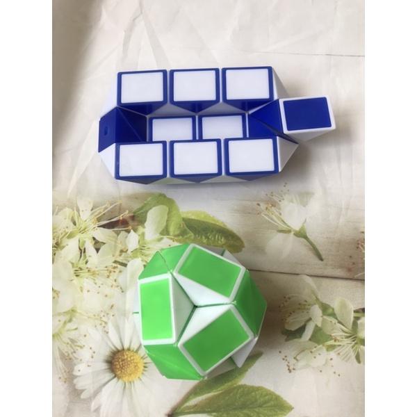 Thước kẻ tạo hình- Rubik snake cao cấp- Rubik snake biến hình, biến thể thông minh -Game trí tuệ phát triển cho trẻ