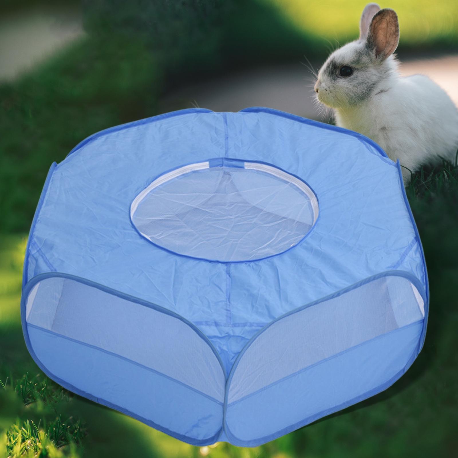 Portable Animal Playpen Breathable Cage Tent for Hamster Chinchilla Bunny with