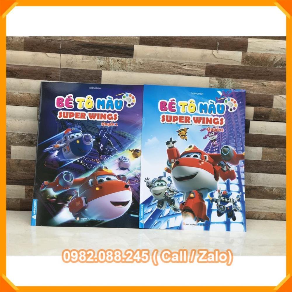 TẬP:Bé tô màu SUPER WINGS