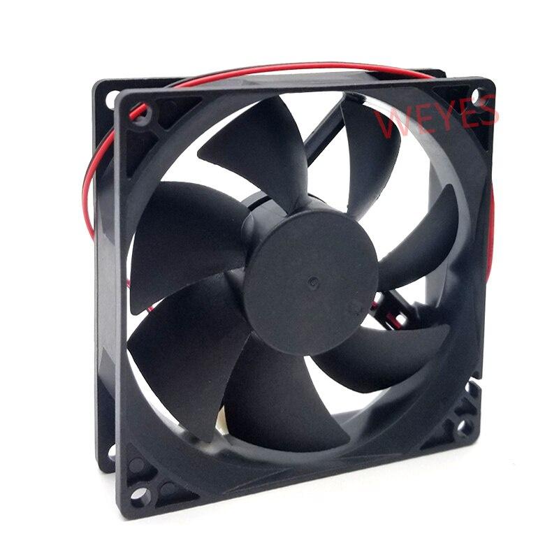 Mới YHWF-9025 12V 0.20A 9CM 9025 2 dây bảo vệ động cơ dây