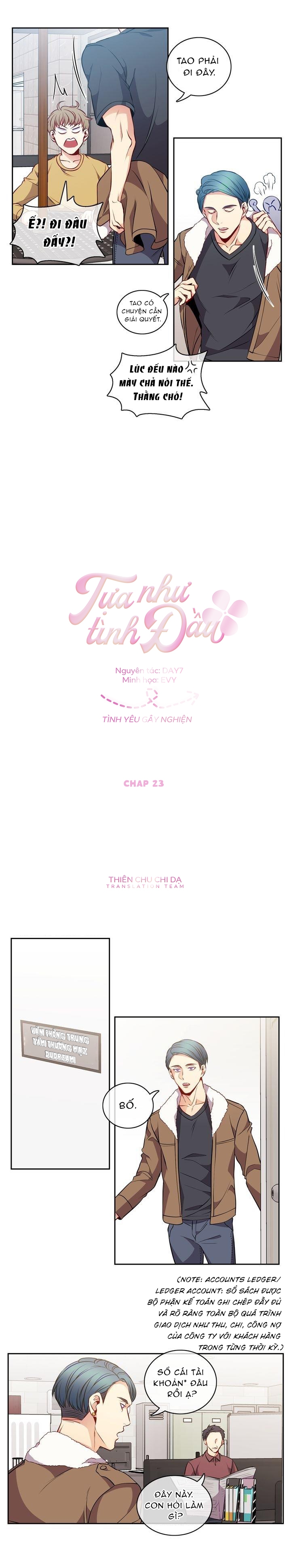tựa như tình đầu chapter 23 4