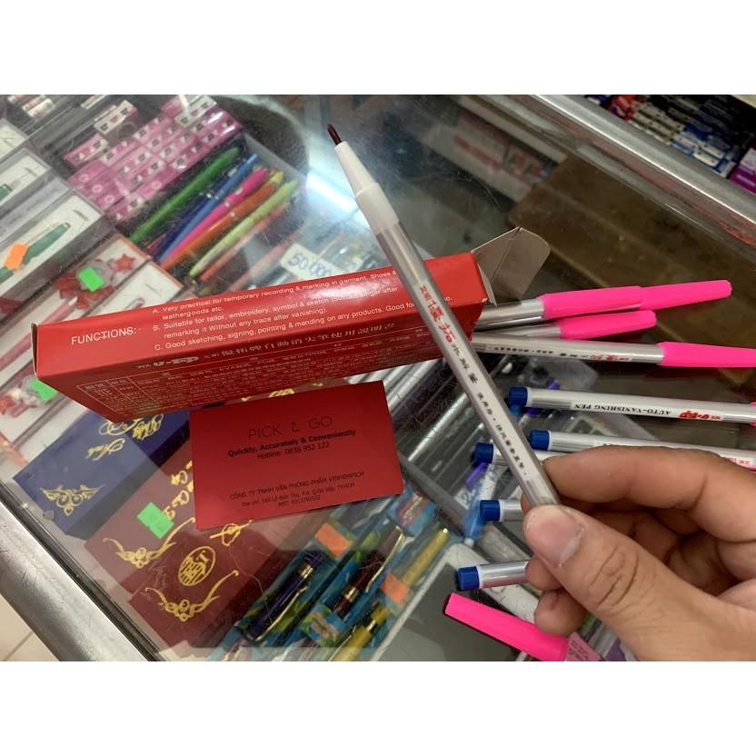 Bút bay đánh dấu vải Auto Vanishing Pen (tự bay màu)