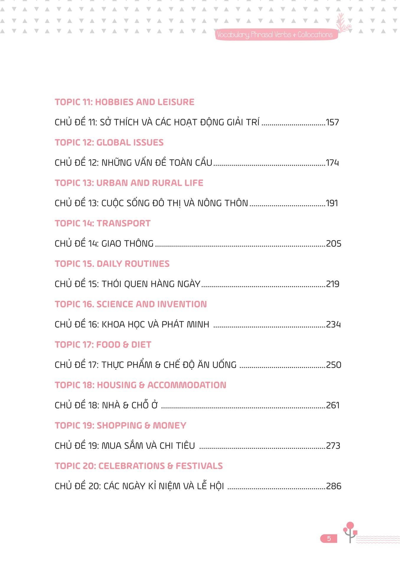 Sách - Ready For VSTEP - Vocabulary, Phrasal Verbs And Collocation B1 B2 - ảnh 4