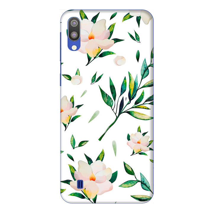 Ốp lưng dành cho điện thoại Samsung Galaxy M10 hình Hoa Xanh - Hàng chính hãng