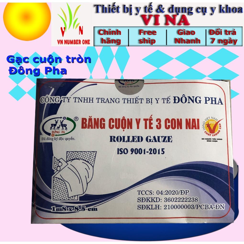 Băng cuộn y tế , gạc cuộn y tế hiệu 3 Con Nai Đông Pha