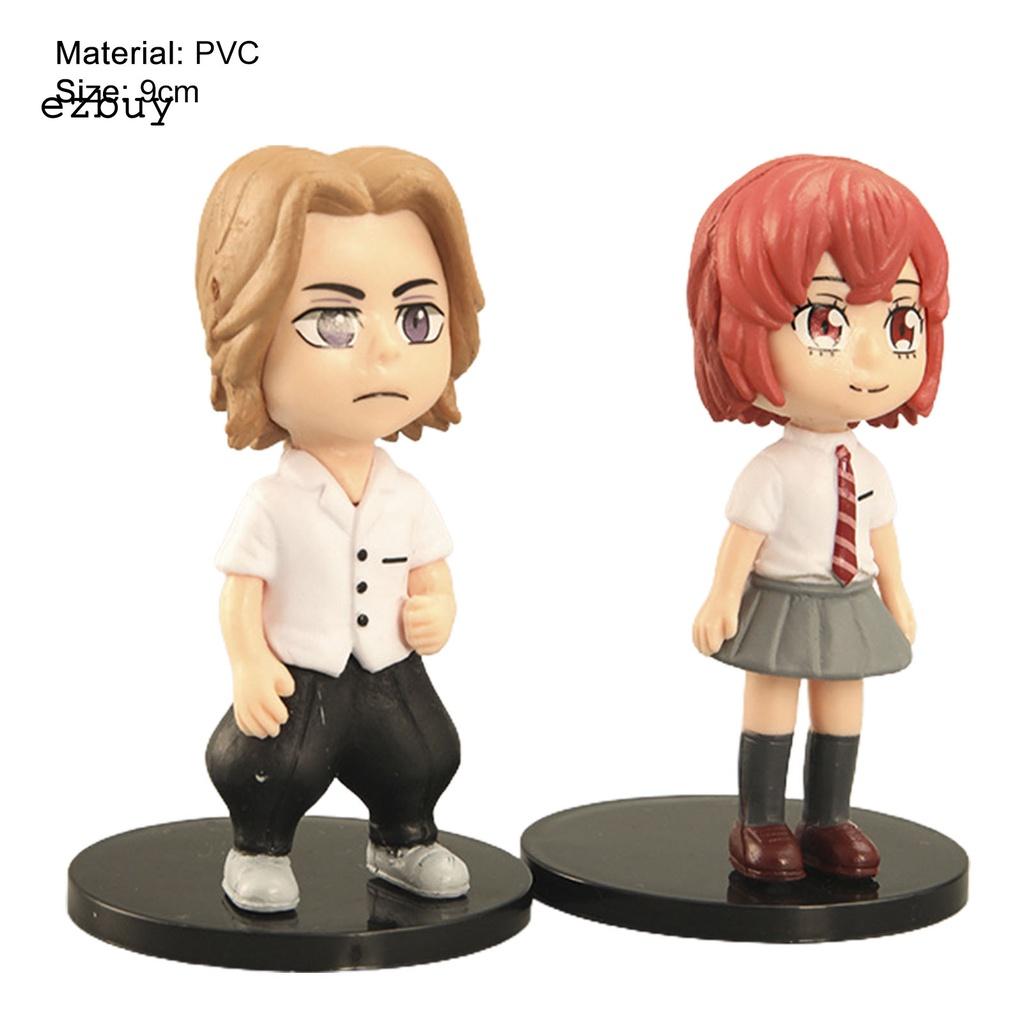 PVC Miniature Tokyo Revengers Tokyo Revengers Figure Model Exquisite Appearance for Desktop Decorations