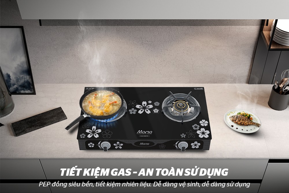 Bếp Gas Dương Kính SUNHOUSE MAMA MMB0786 - Hàng Chính Hãng