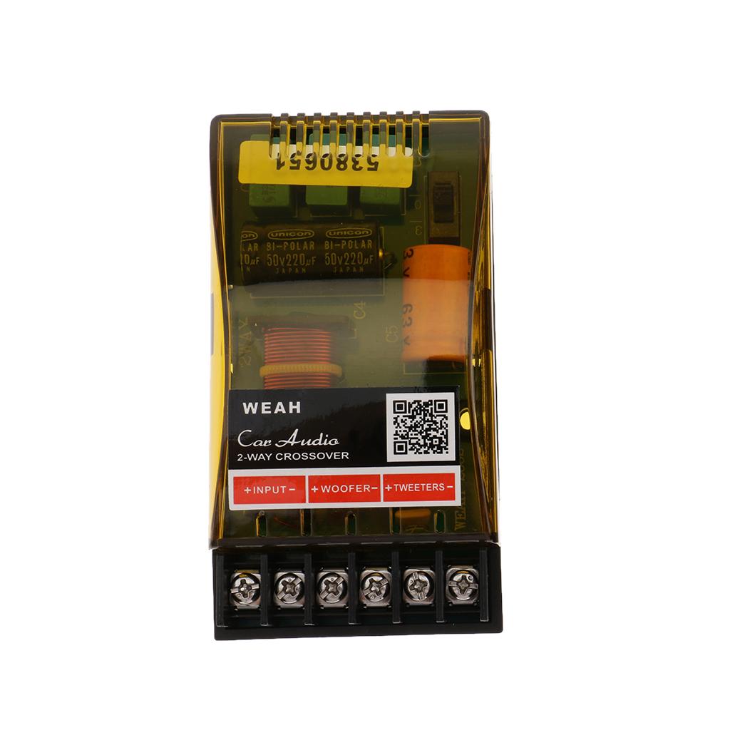 4x2 Way Audio Speaker Frequency Divider Aplifier Crossover Filters Board