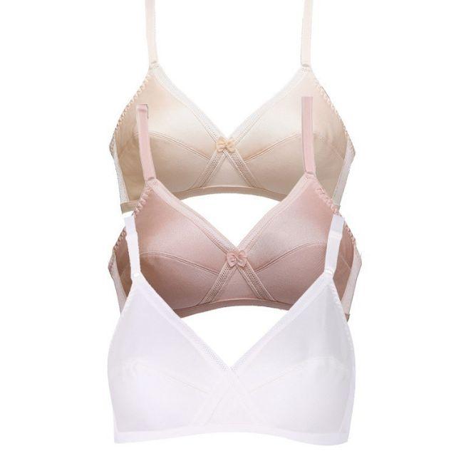 Áo lót satin ko đệm ko gọng cao cấp