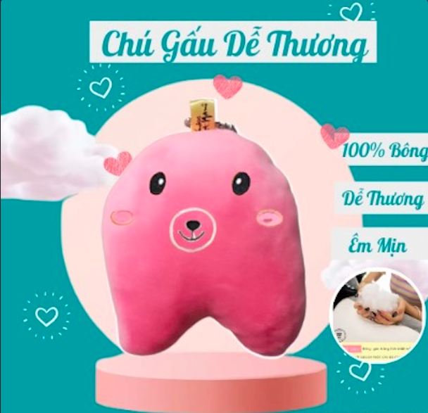 Thú nhồi bông móc khóa gấu bông cao cấp - Size 8cm - Quà tặng móc khóa gấu bông họa tiết dễ thương - Gối ôm mềm mịn cho bé