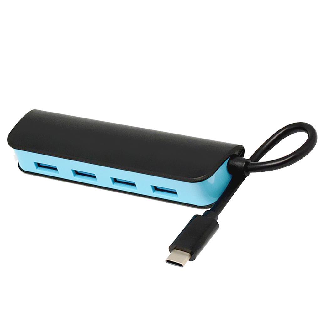 Hub Aluminum  Adapter  Dock Station -Through Charging